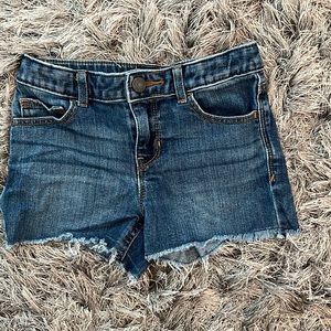 GAP girls denim shorts - 8